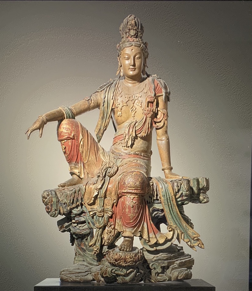 Photo of Kuan Yin Bodhisattva of the Southern Seas, Nelson-Atkins Art Museum, Kansas City, MO.  