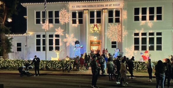 Photo of H.H. Dorje Chang Buddha III Cultural and Art Museum Annual Christmas Festival.