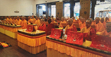 The World Buddhism Association Headquarters, Holy Miracles Temple, and Sanger Mission hosted a Dharma assembly honoring the Holy Birthday of Namo Amitabha Buddha. 