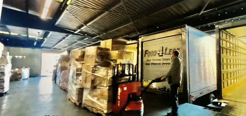 Photo of loading truck at Holy Miracles Temple Food and Goods Drive-2024.