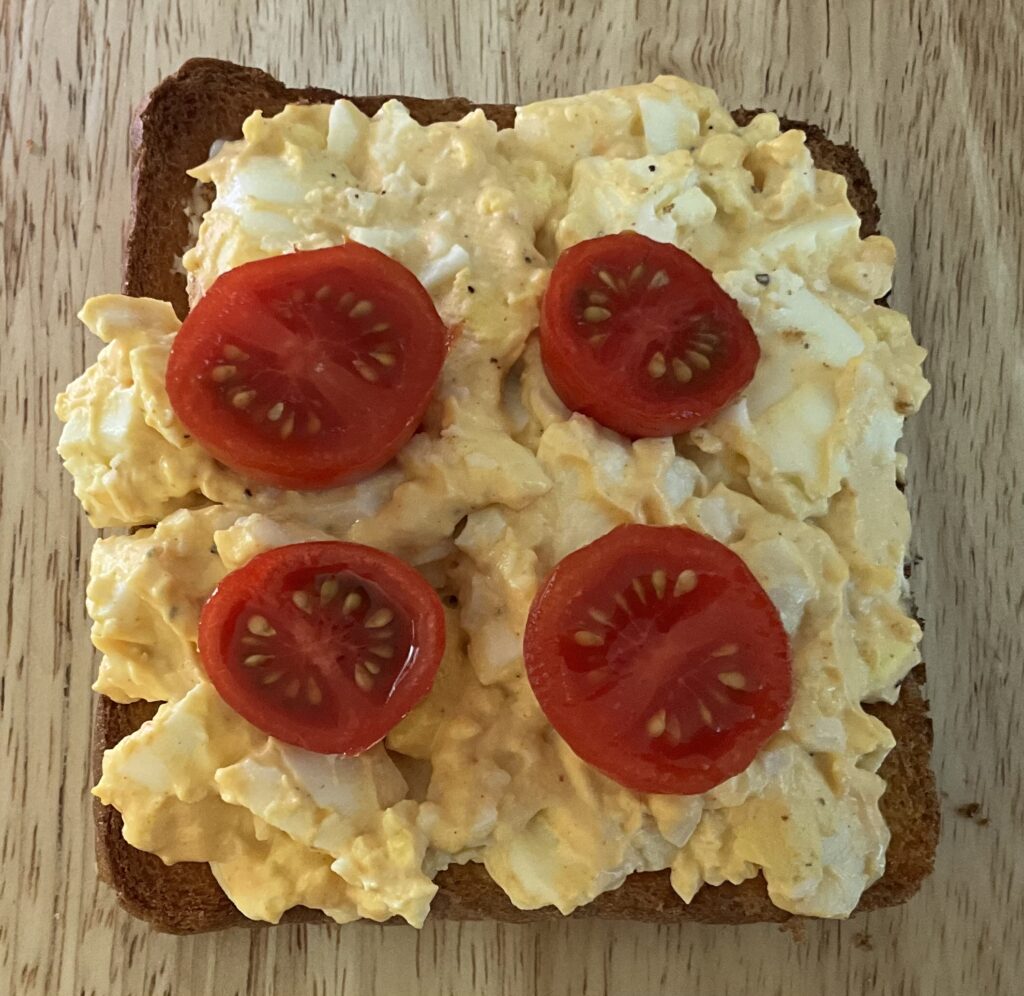 Photo of Egg-Salad Sandwich.