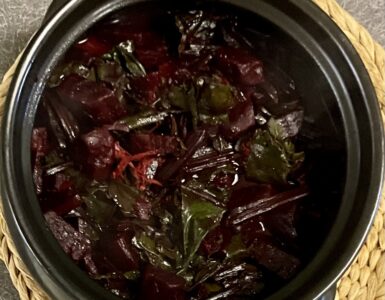 Photo of Braised Beets.