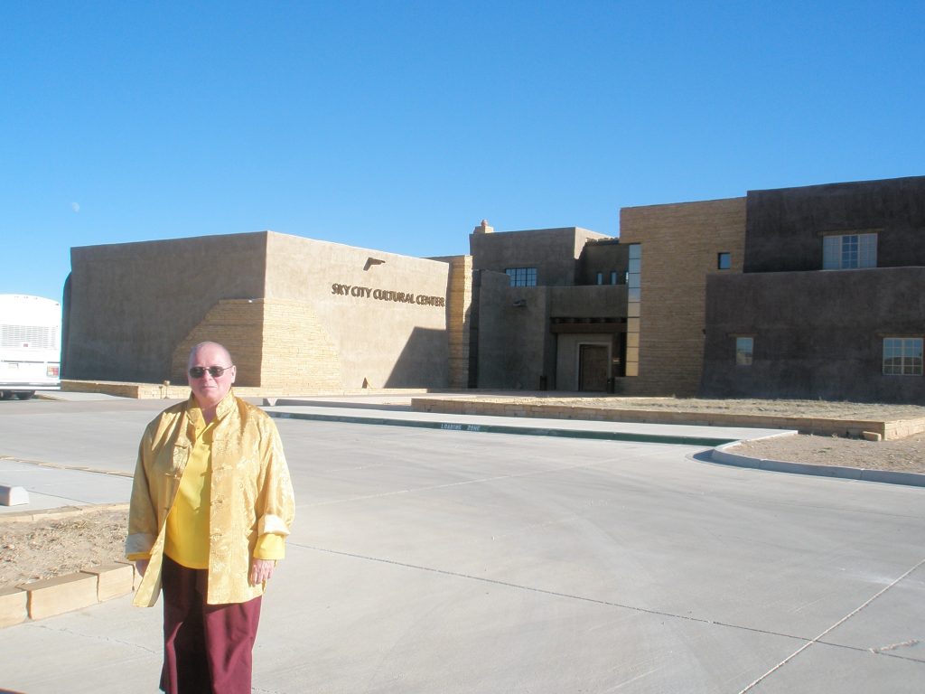 Cultural Center at Sky City, Acoma Pueblo. 