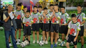 Rescued Thai soccer team